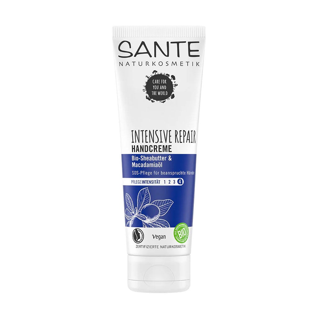 Біокрем для рук Sante Intensive Repair Handcreme для сухої шкіри, Виноград та ши, 75 мл